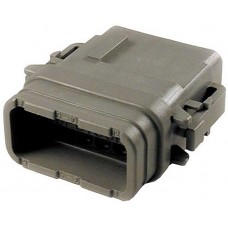 279511 - 12 circuit male DTM housing with heatshrink gland. (1pc)